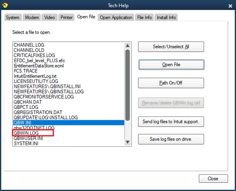 qbwin|quickbooks can't remove log file.